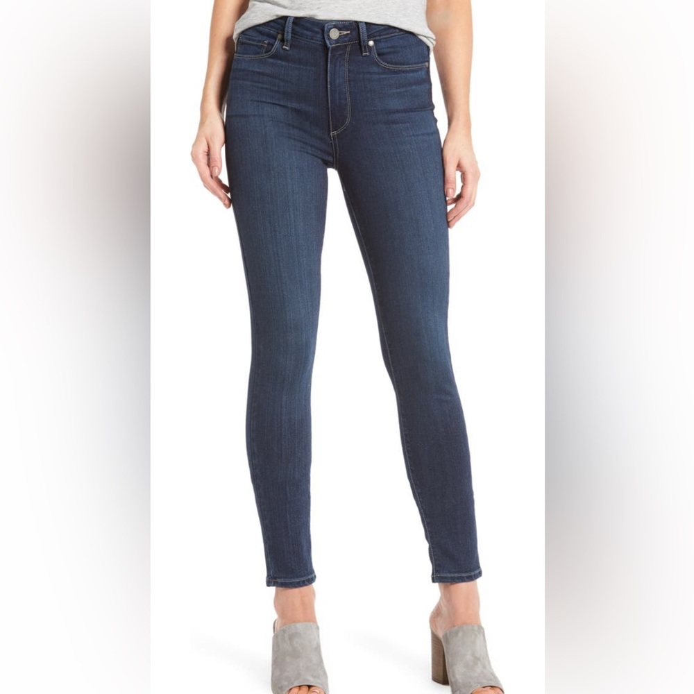 Paige Transcend Hoxton High Waist Ankle Skinny Jeans